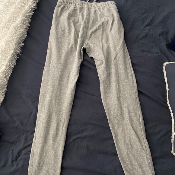 Grey semi fitted sweatpants - Picture 2 of 4